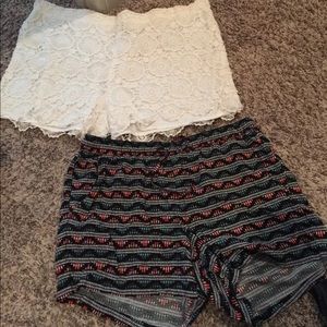 2 pair of Women’s dressy shorts EUC. Med/Lrg